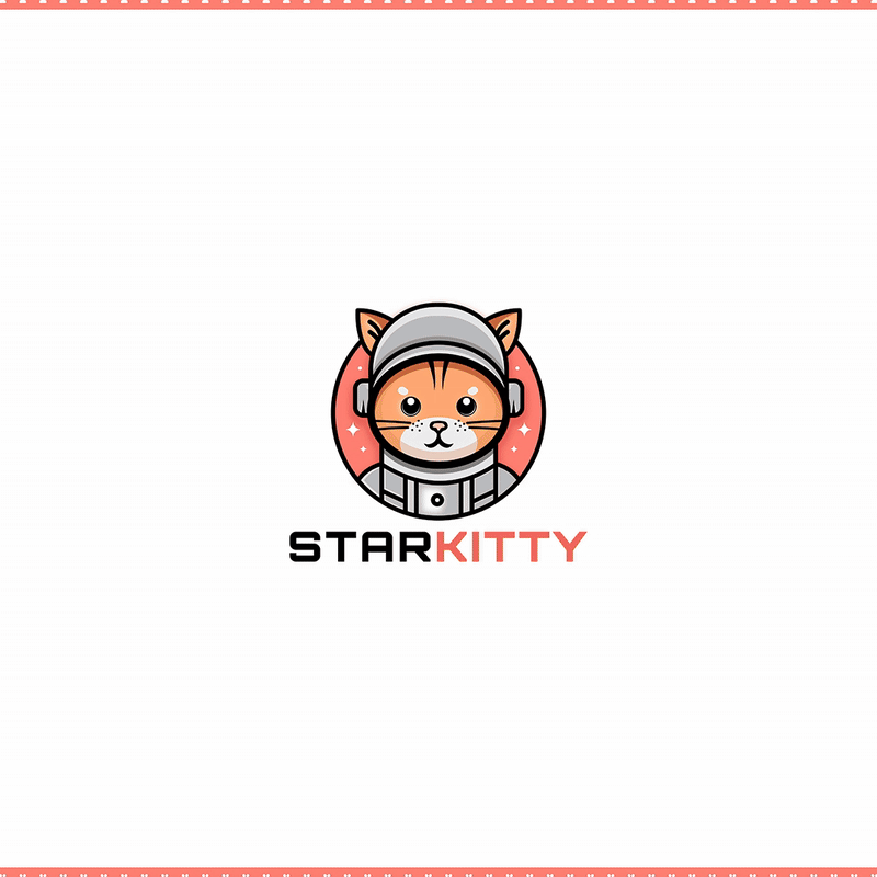 StarKitty Logo Design brand icon brand identity brand logo branding creativelogo creativework design graphic design illustration logo logo design logos logotype mascot modernlogo mordern logo trendingdesign ui visualidentity