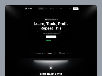 Prop Trading Firm | Landing Page