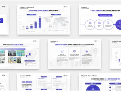 K-Culture Entertainment Retail 'K-Corp' Corporate Profile Design branding corporate profile design graphic design pitch deck design powerpoint ppt presentation