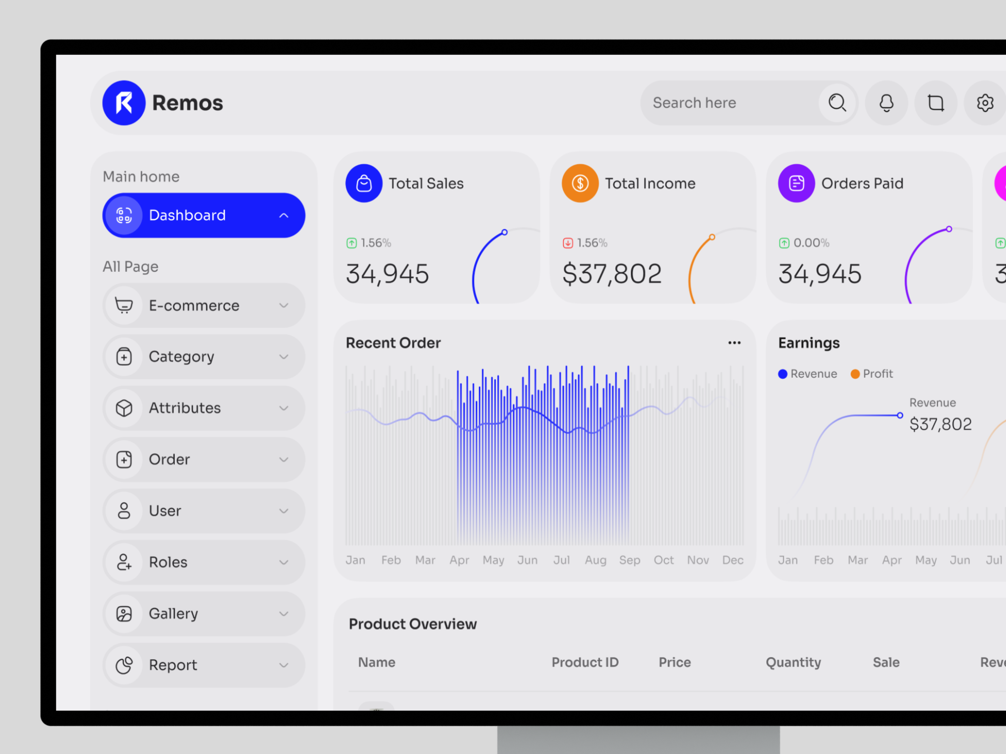 Example of Web App Design And Development
