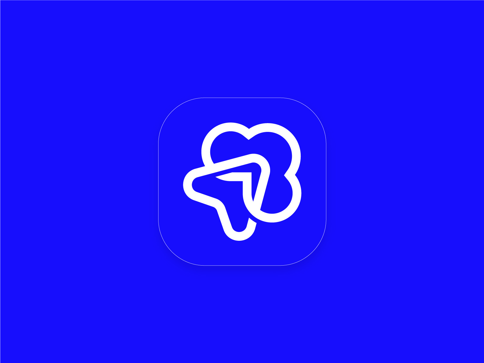 Cloud Click Logo, Cloud+Click logo Concept abstract logo brand identity branding click logo cloud cloud logo cursor geometric logo logo logo design logo designer logos minimalist saas simple logo smart logo start up symbol technology branding web3