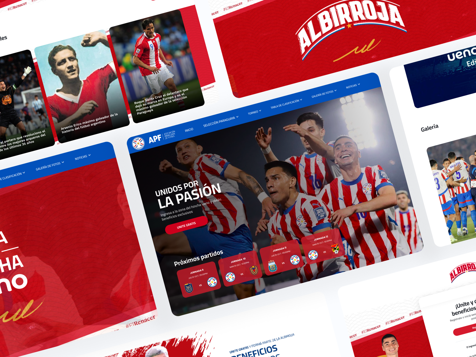 APF — Official Website & App Redesign apf football futbol mobile responsive soccer sportsdesign ui ux webdesign