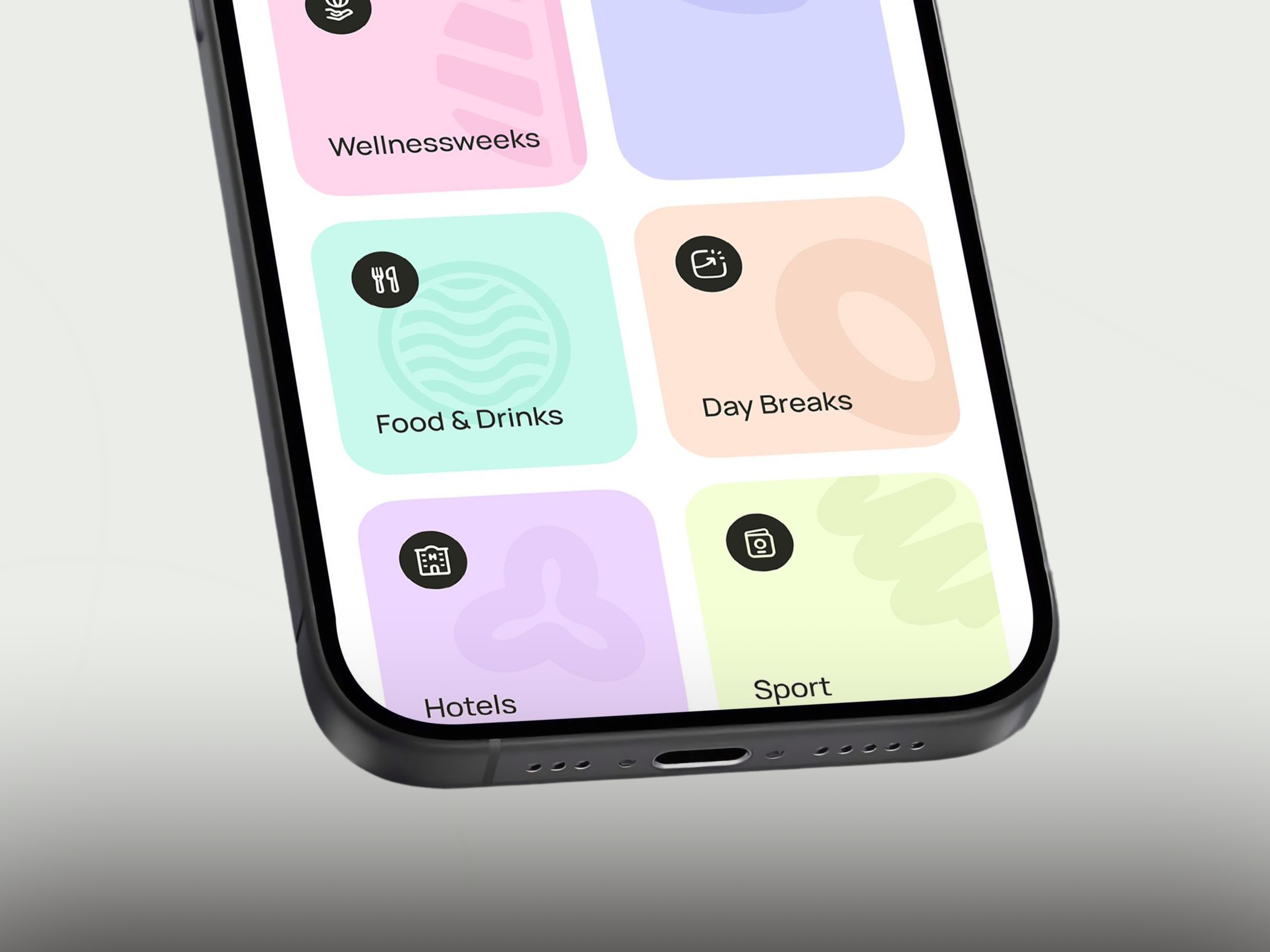 Deals Categories App UI | Booking Mobile Design app app design booking app category ui deals app design marketplace app mobile ui travel app ui design user interface ux design