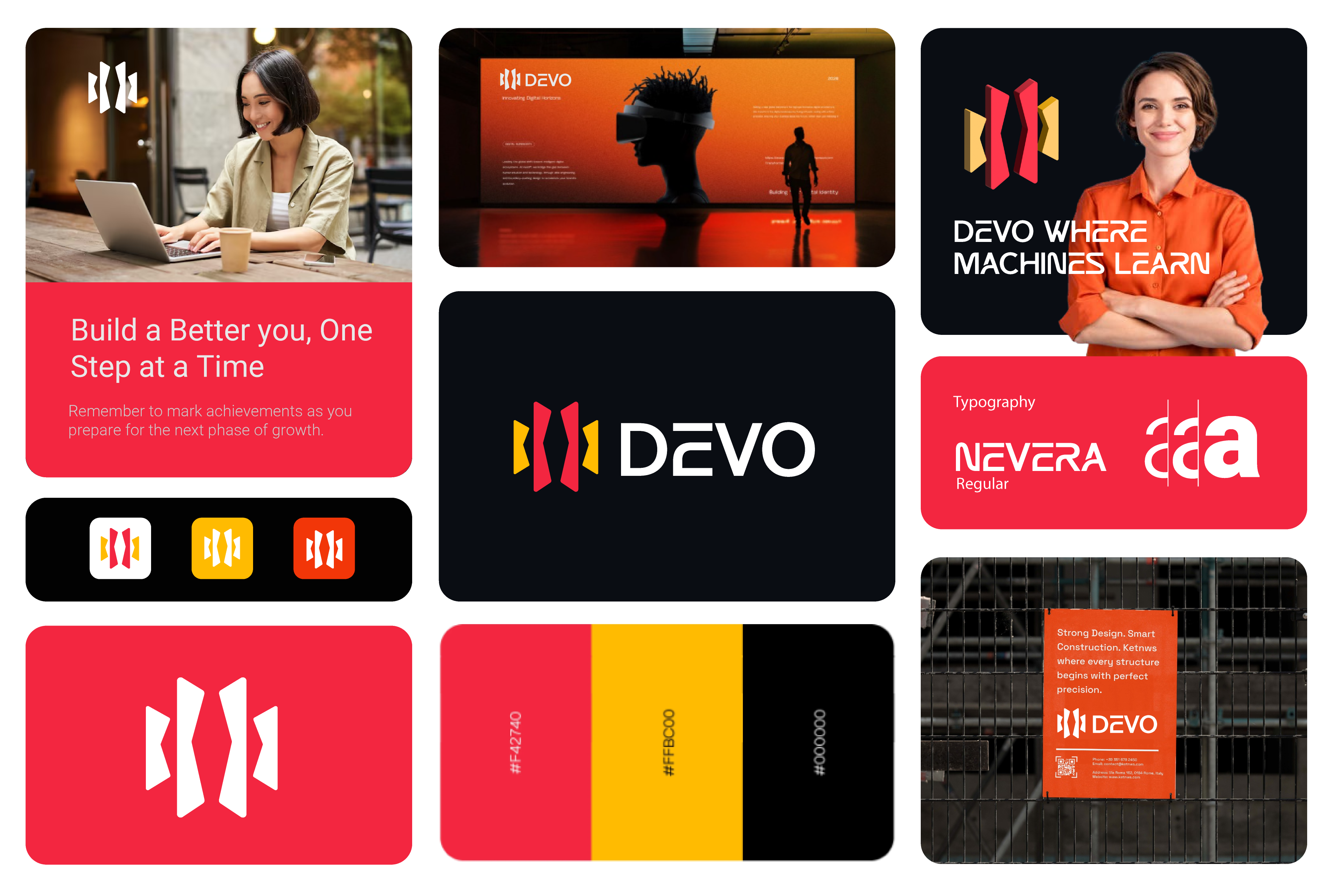 Example of Logo, Full Brand Identity & Guidelines
