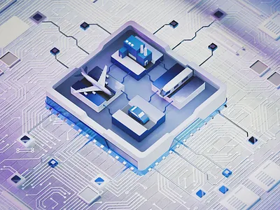 SaaS Services — Isometric 3D 3d 3d art 3d design 3d logo 3dart 3dmotion animation b2b design illustration isometric motion design product design saas saas branding startupbranding tech tech branding tech startup techdesign web visuals