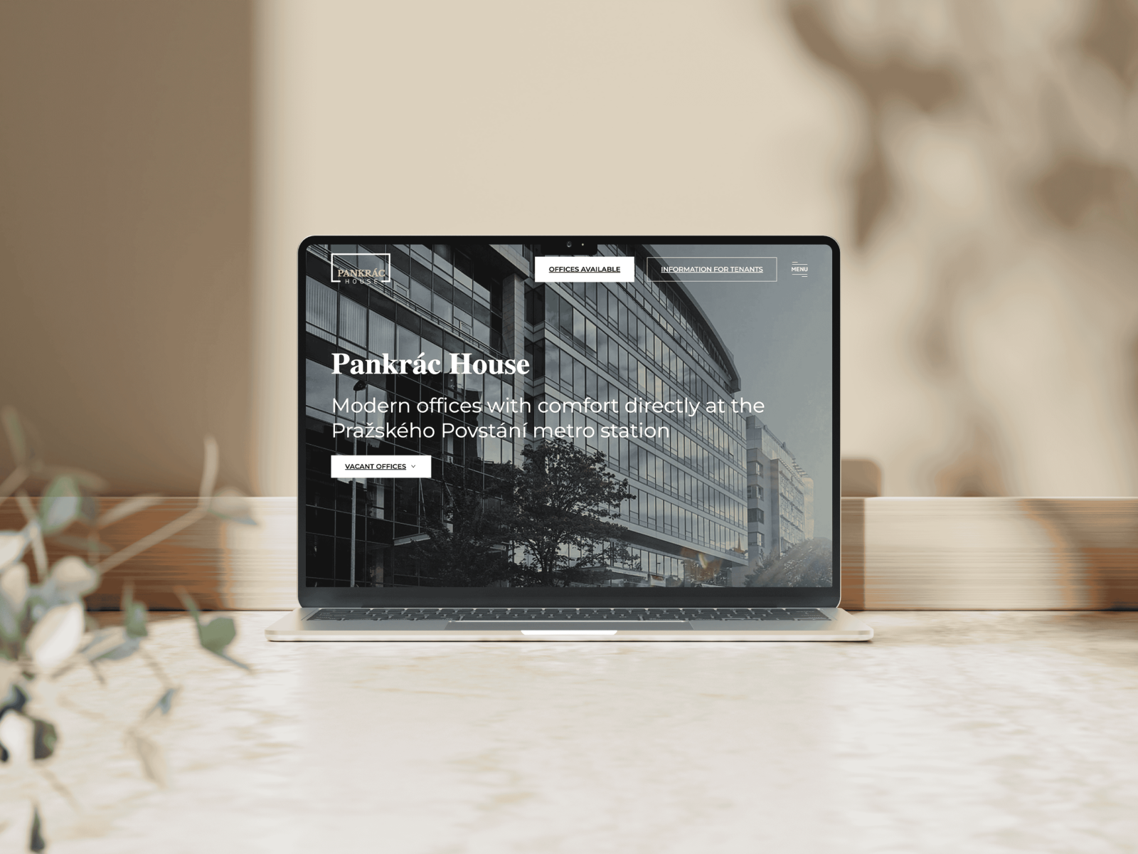 Commercial Real Estate Website for Bookings