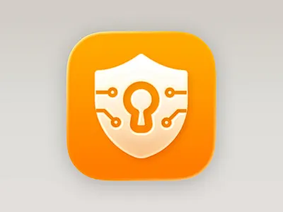 Encryptor App Icon app icon data decryption encryption file ios security ui