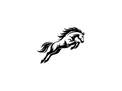Leaping Horse Logo Mark – Dynamic Brand Identity Design animal logo design brand identity design brandidentity branding creativedesign design graphic design horse logo illustration logo logo design logo mark logodesign modernlogo sports branding visual identity
