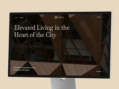 Zafron — Luxury RealEstate Website architectural architectural firms architecture brokers clean developers framer luxury luxury website minimal modern professional property real estate real estate agencies real estate website realtor ui ux website