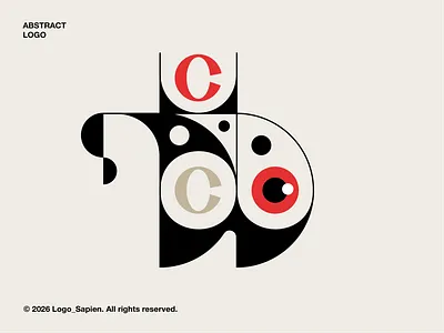 DD + CC LOGO ABSTRACT 2026 2026 branding dd cc design graphic design illustration letter logo logo minimal logo typography