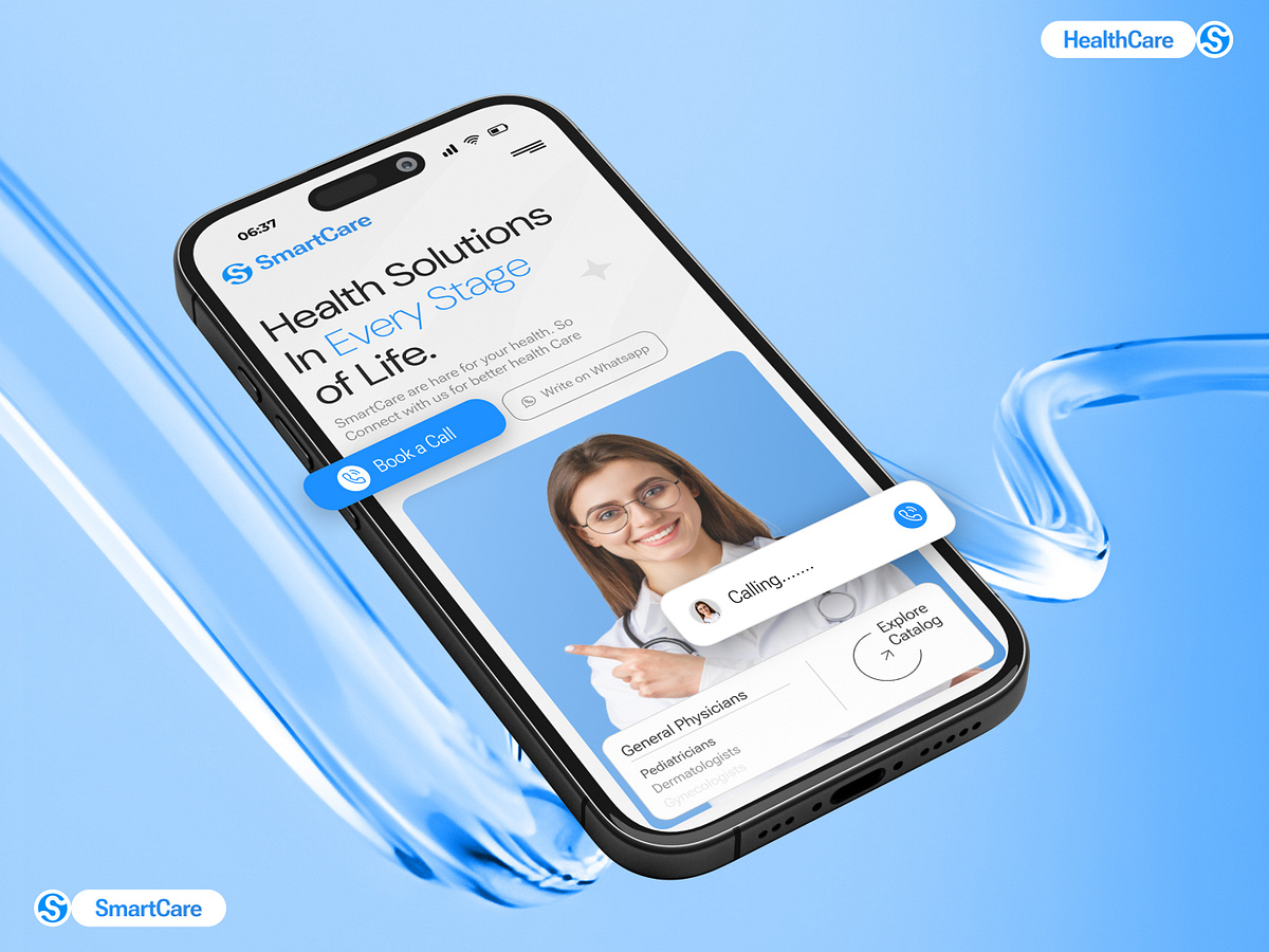 Healthcare Website - Mobile Responsive Design