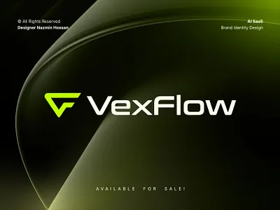 VexFlow AI SaaS Technology Logo Design ai logo ai saas branding app logo automation branding branding f logo future technology branding lettermark logo logo logo design logo designer modern logo saas branding saas logo software logo startup branding startup tech logo tech startup logo technology logo v logo