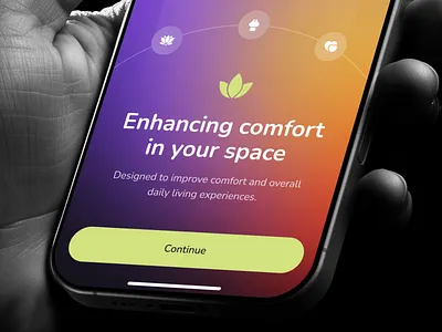 AI Gradient Flow – Mental Wellness Mobile App UI Design ai app ai wellness app design calm app gradient design gradient ui meditation app mental health app mental wellness mobile app mobile app ui mood tracker self care app ui design ux design wellness app