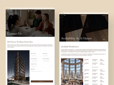 Zafron — Luxury RealEstate Website architectural architectural firms architecture brokers clean developers framer luxury luxury website minimal modern professional property real estate real estate agencies real estate website realtor ui ux website
