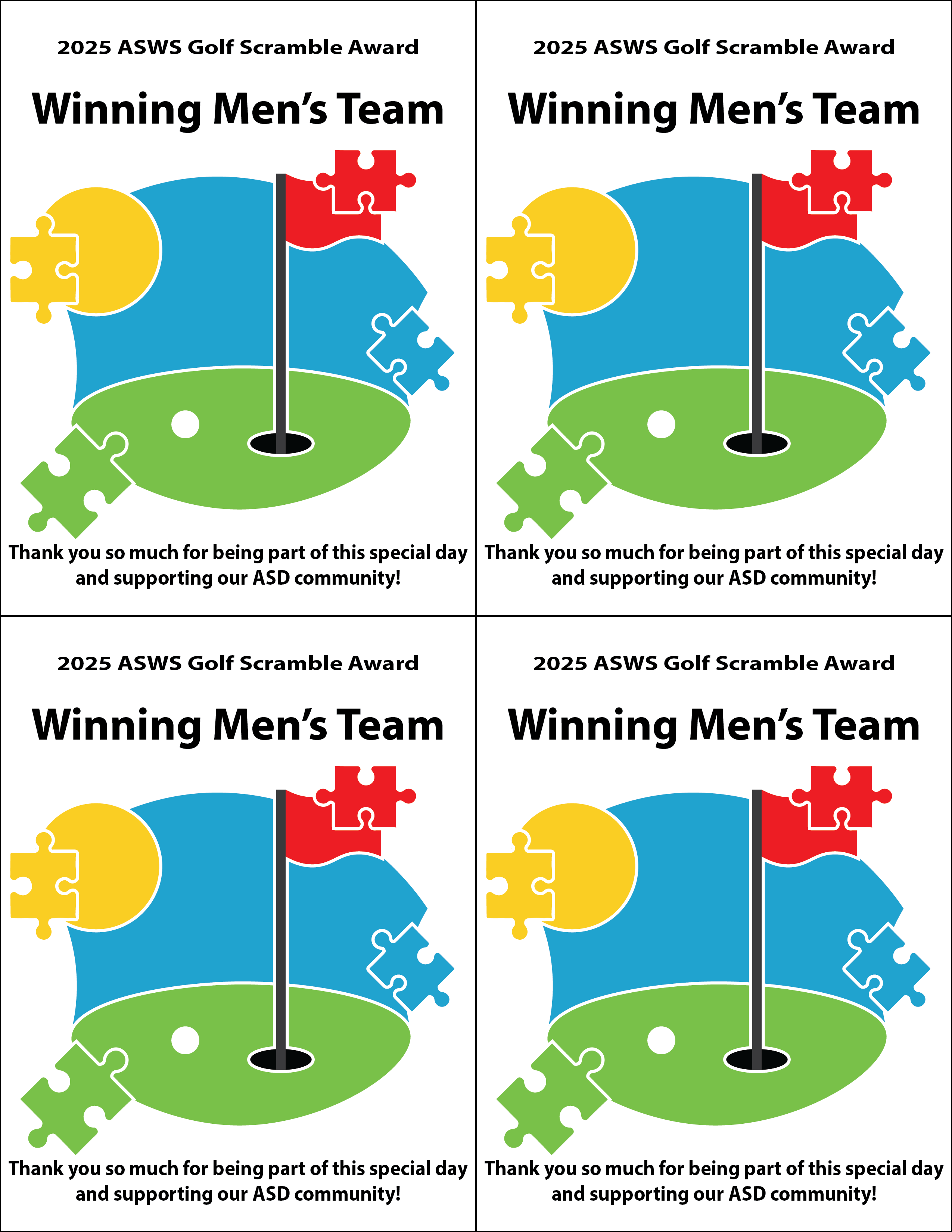 ASWS Prize Tag