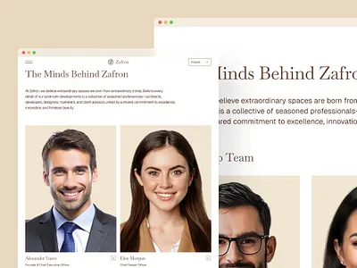 Zafron — Luxury RealEstate Website architectural architectural firms architecture brokers clean developers framer luxury luxury website minimal modern professional property real estate real estate agencies real estate website realtor ui ux website