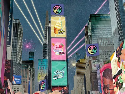New York Nights branding design fanart photoshop