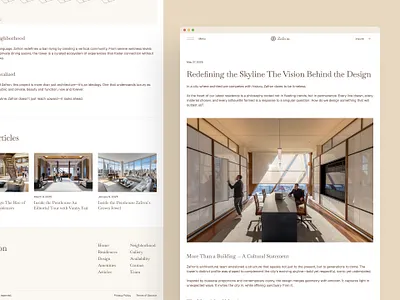 Zafron — Luxury RealEstate Website architectural architectural firms architecture brokers clean developers framer luxury luxury website minimal modern professional property real estate real estate agencies real estate website realtor ui ux website