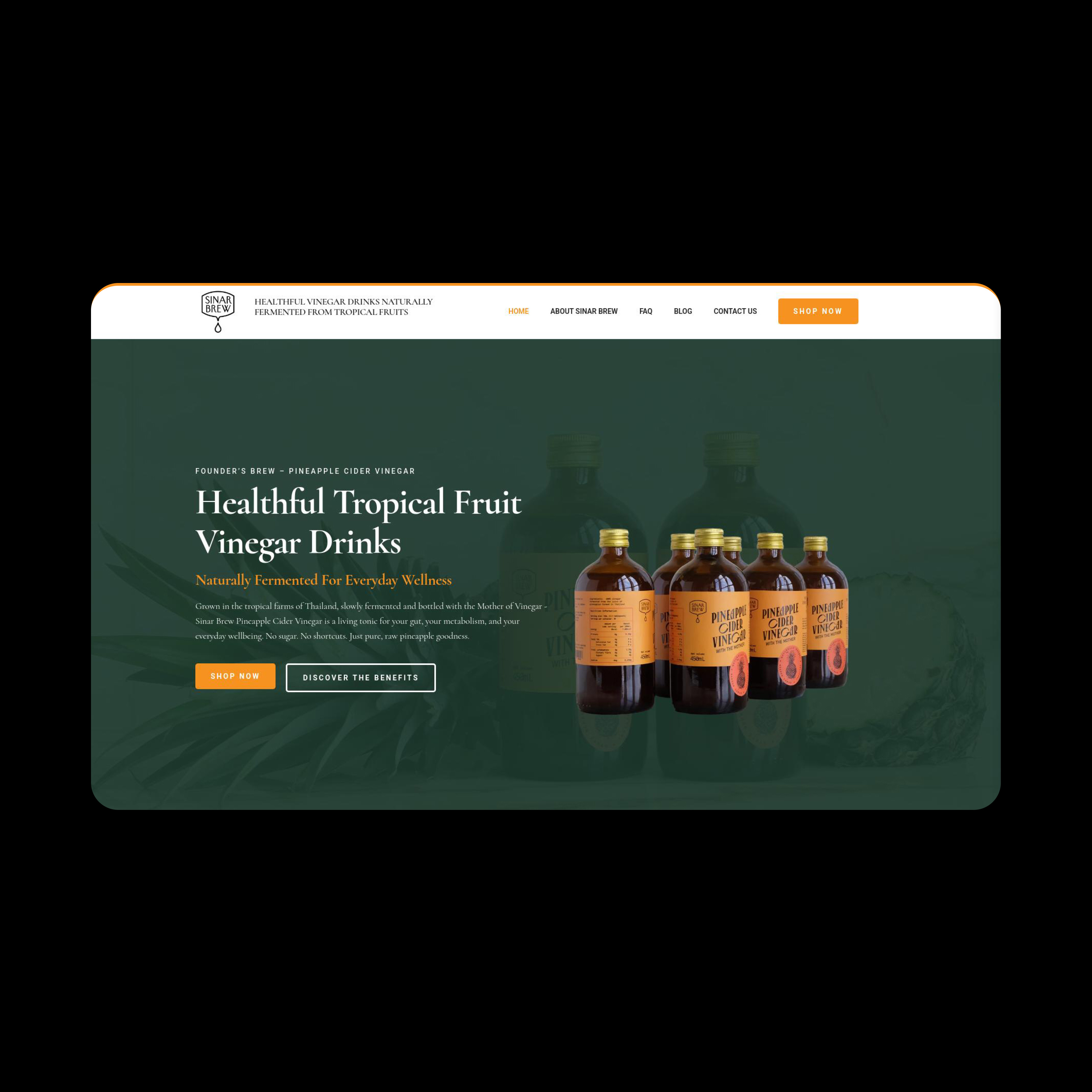 Sinar Brew HK - Web Design & Development