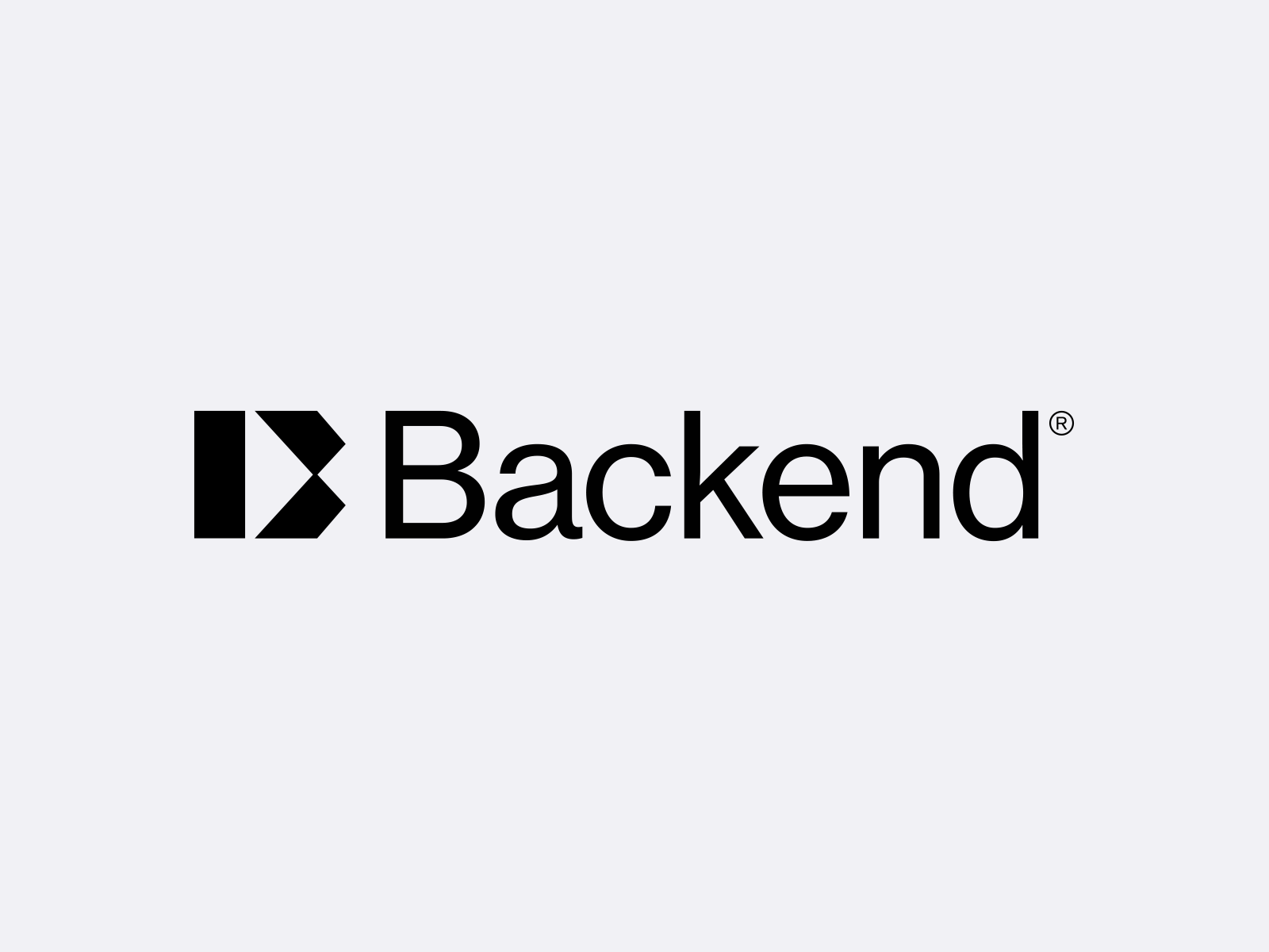 Backend Logo Design Concept
