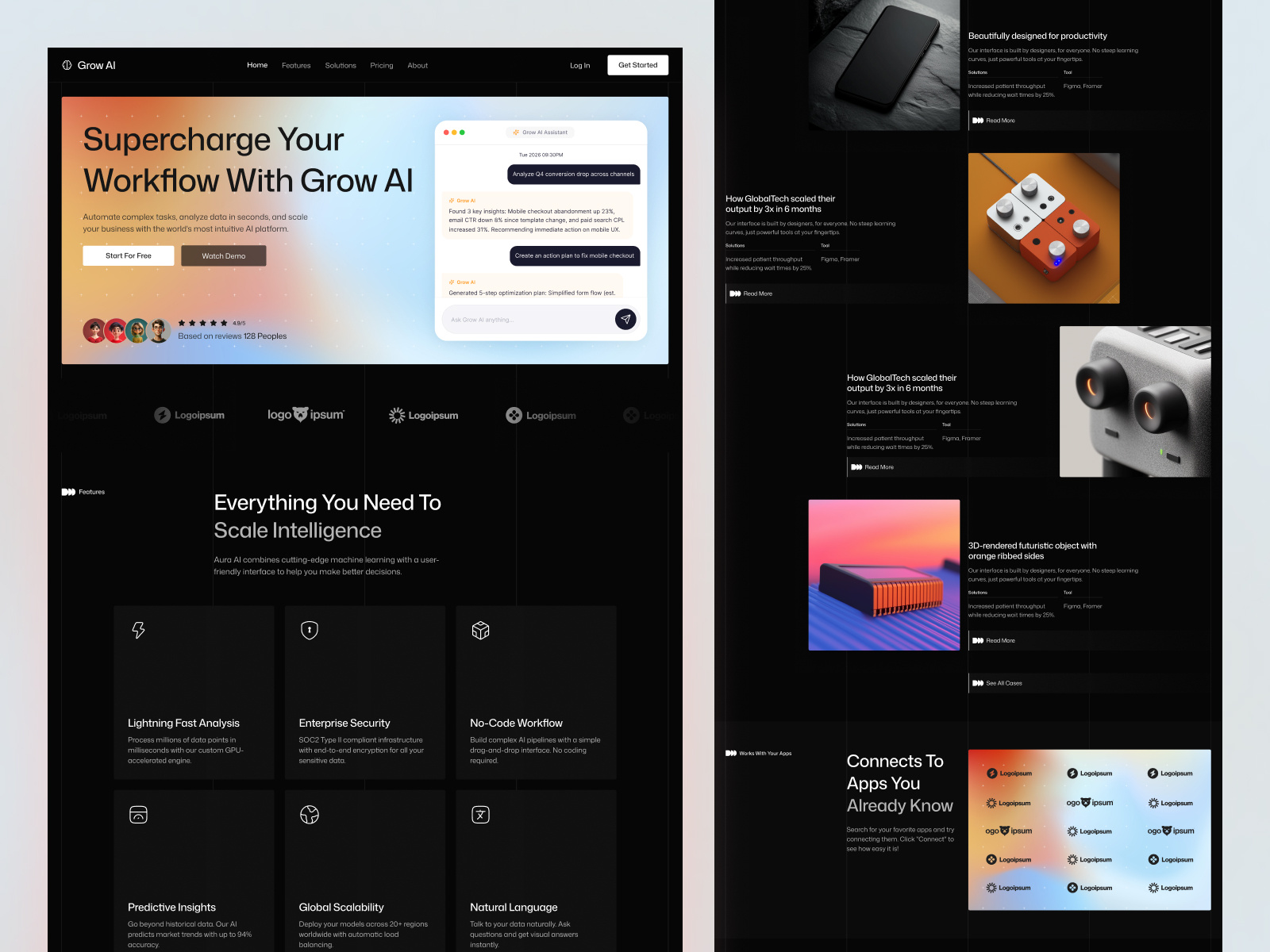 Example of High Converting Landing Page Design