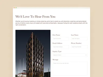 Zafron — Luxury RealEstate Website architectural architectural firms architecture brokers clean developers framer luxury luxury website minimal modern professional property real estate real estate agencies real estate website realtor ui ux website