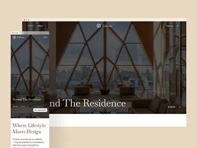 Zafron — Luxury RealEstate Website architectural architectural firms architecture brokers clean developers framer luxury luxury website minimal modern professional property real estate real estate agencies real estate website realtor ui ux website