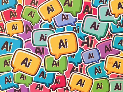 The Great Generative Flood ai ai art artificial intelligence bold typography conceptual illustration digital illustration doodle editorial illustration generative ai graphic design hand drawn icon design icons illustrated cover illustration poster design social commentary technology typography visual storytelling