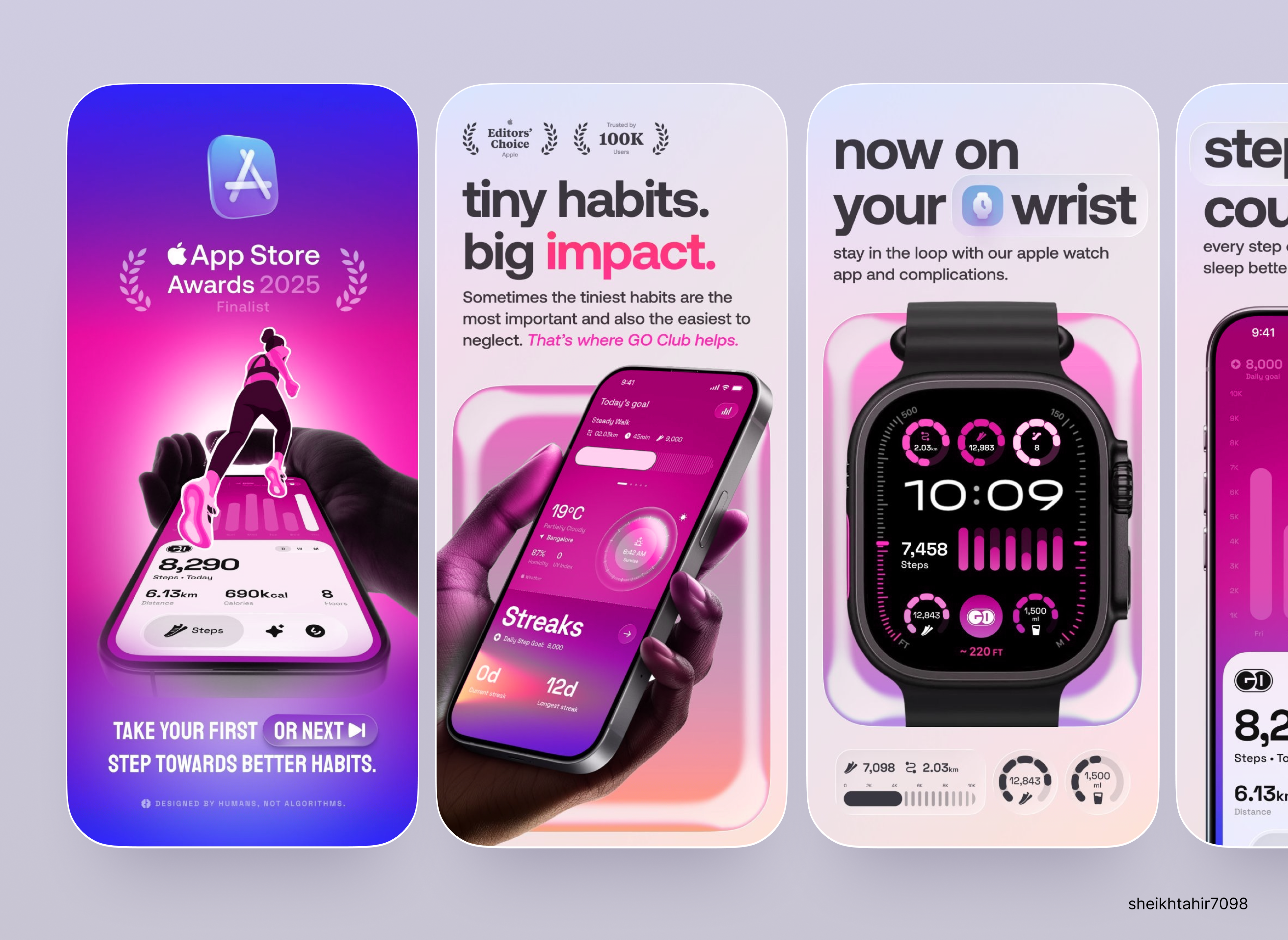 Example of Visually Appealing App Screenshot Design