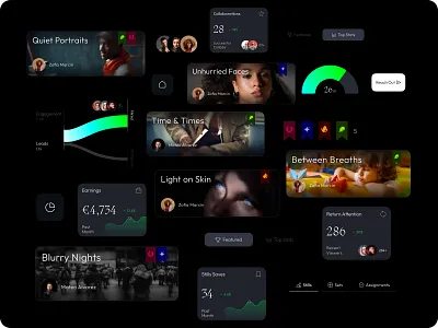 Stills — Visual Signal Components components design designing figma mobile app product design ui ui elements uiux