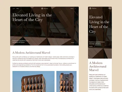 Zafron — Luxury RealEstate Website architectural architectural firms architecture brokers clean developers framer luxury luxury website minimal modern professional property real estate real estate agencies real estate website realtor ui ux website