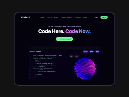 CodeHS education platform