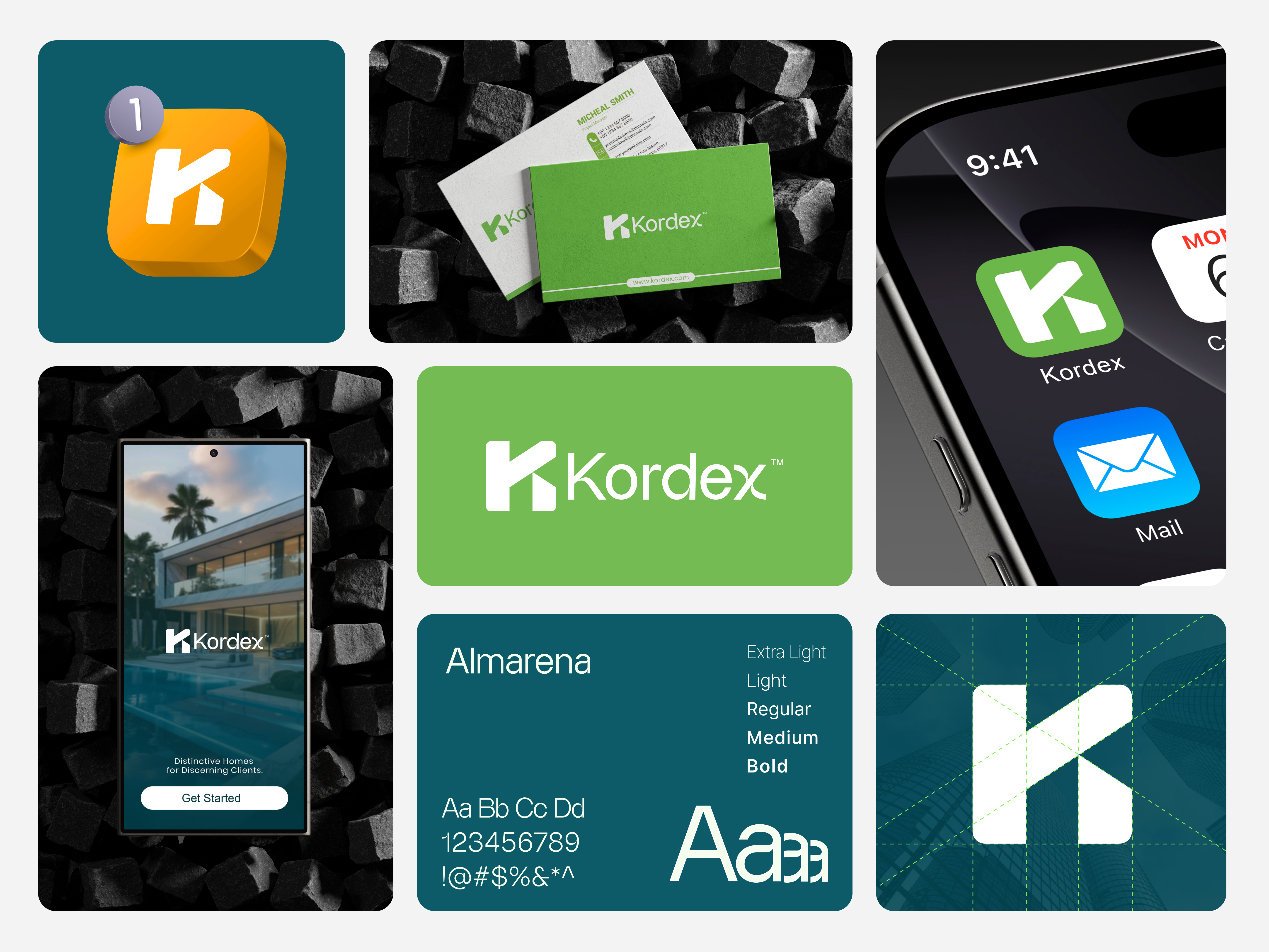 Logo & Branding Design for Real Estate, Construction, Property brand book brand identity branding branding agency branding design branding guideline branding guidelines branding portfolio construction branding icon design letter k logo logo logo branding logo design logo k property branding real estate real estate branding real estate logo typography