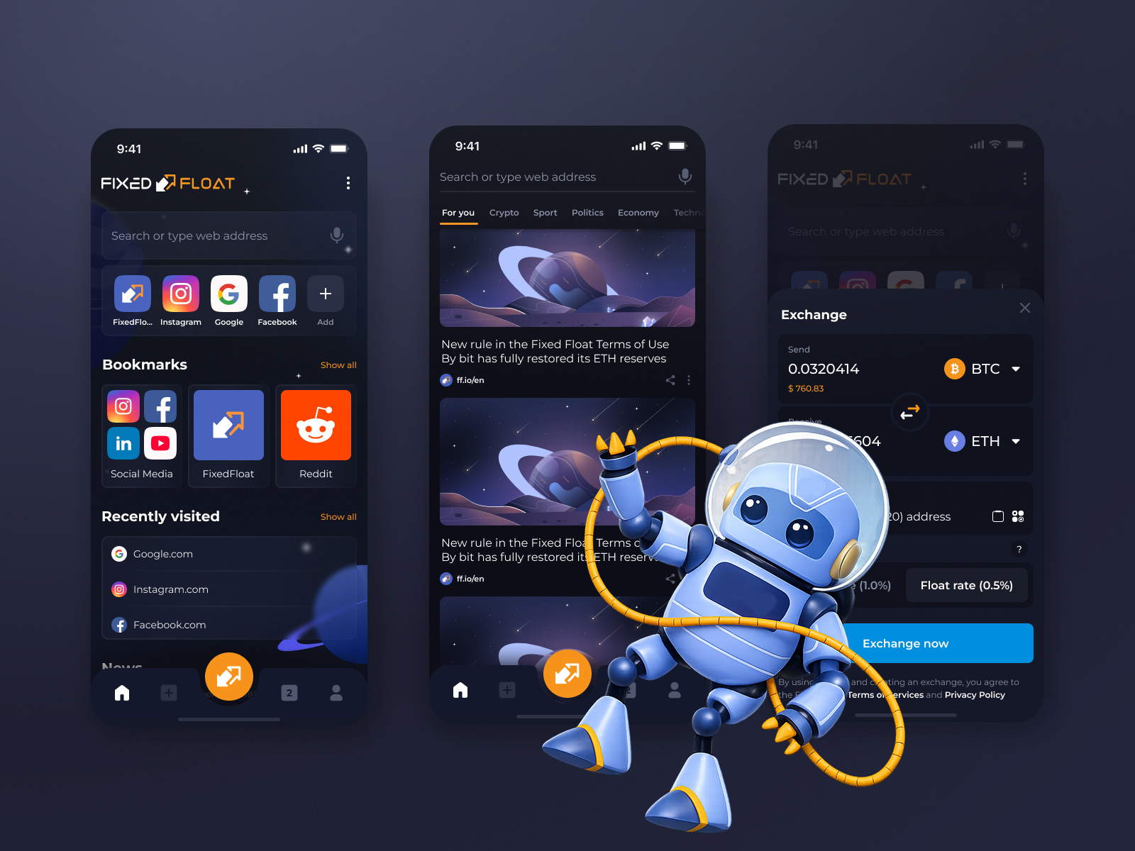 Mini App: FixedFloat