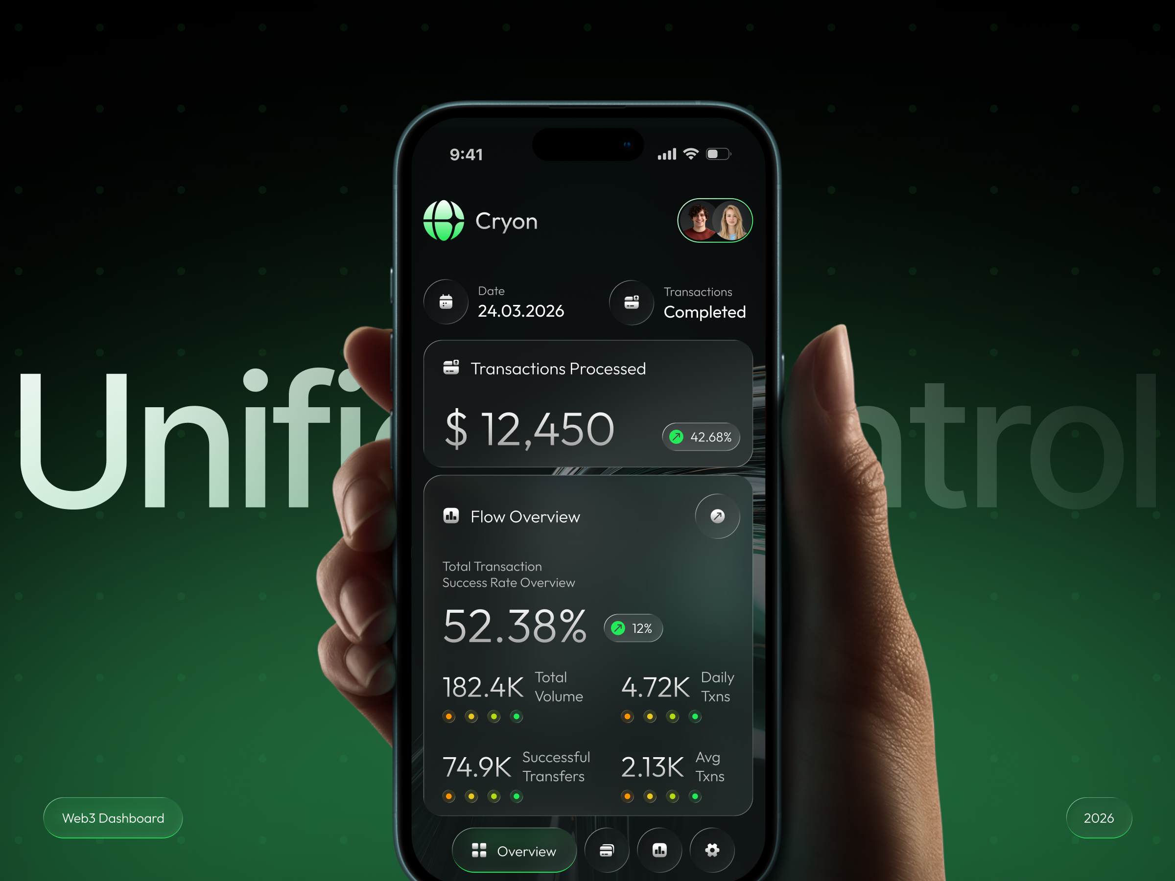 Cryon | Web3 Financial Intelligence & Transaction