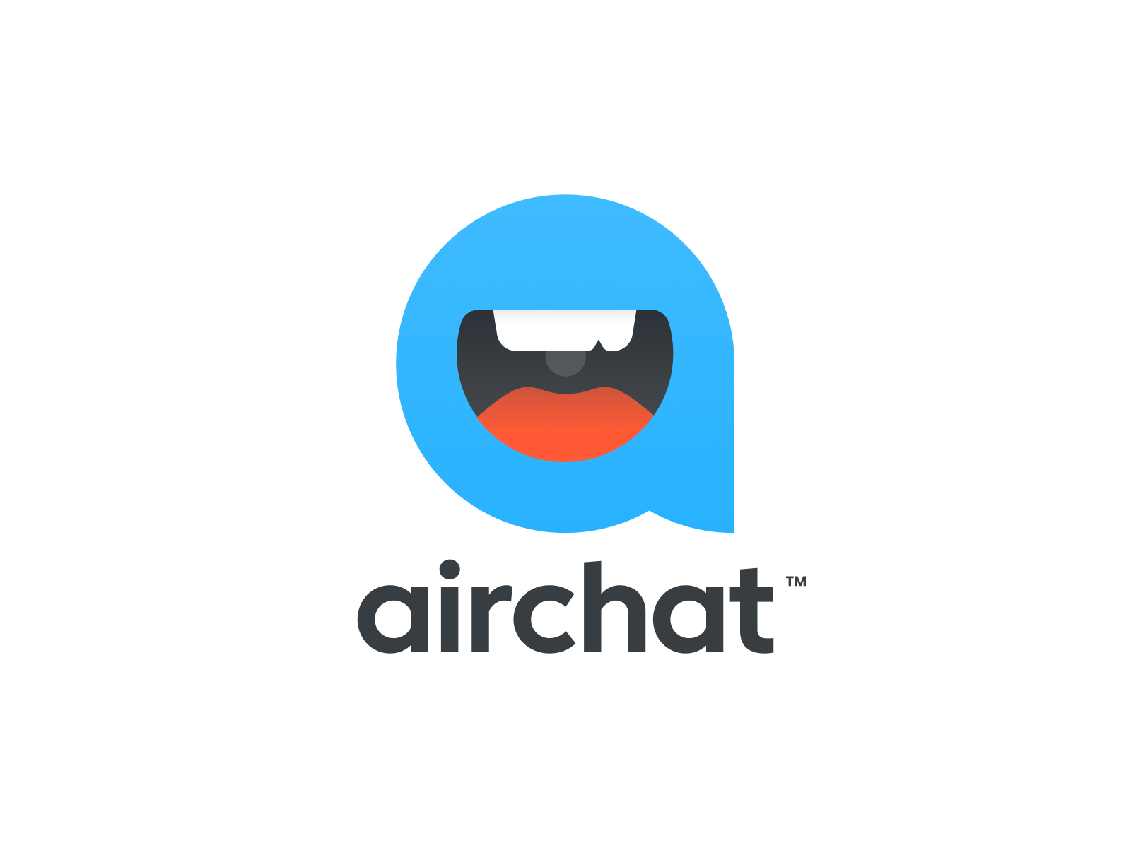 Example of airchat branding