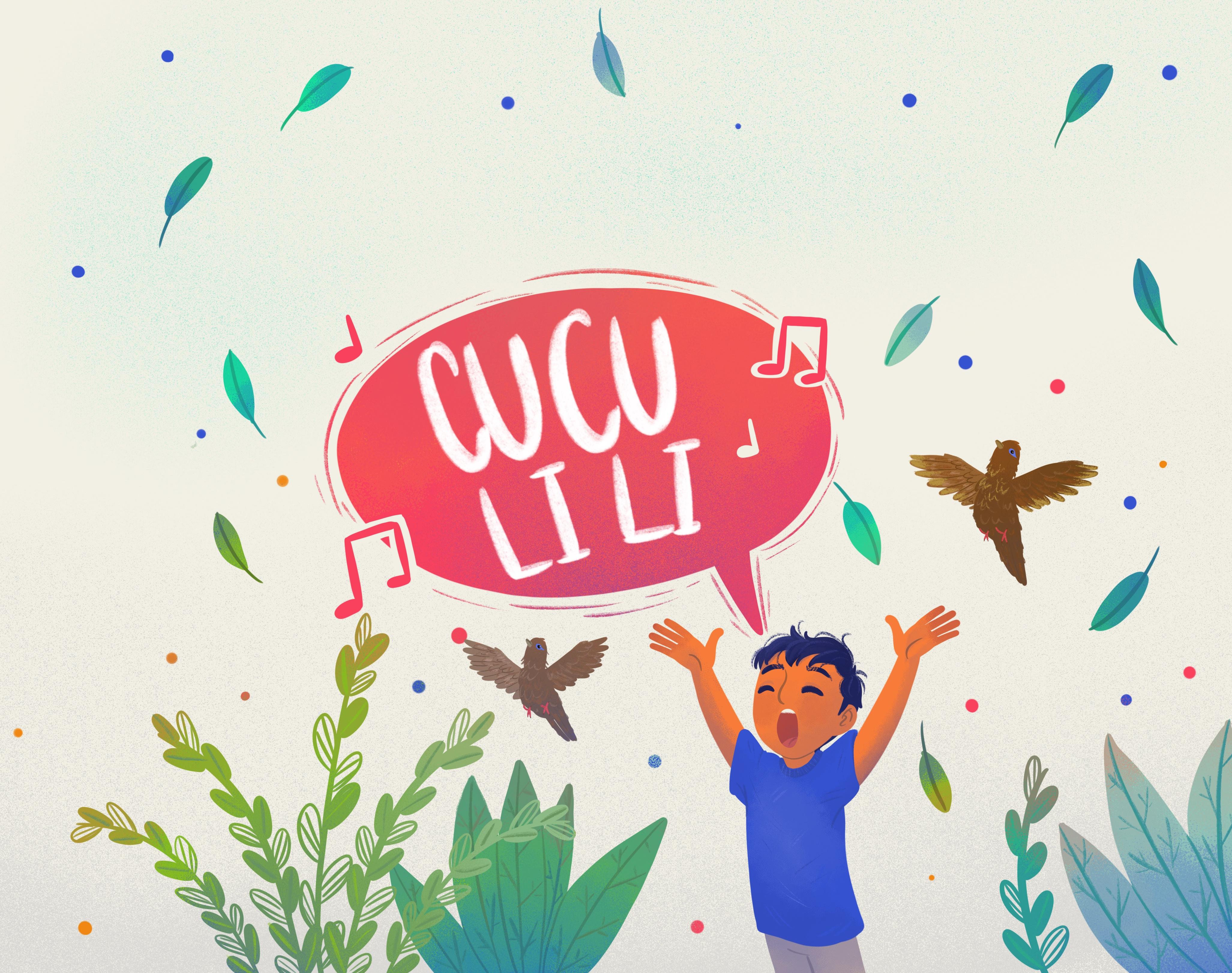 Las Tortolitas de Mi Abuela | Editorial Illustration illustration kidlitart kids illustration