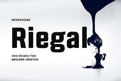 Riegal Display Sans Font animation branding design font fonts graphic design illustration logo nostalgic ui