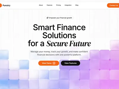 Smart Finance branding design graphic design illustration ui ux vibecoding video web web design