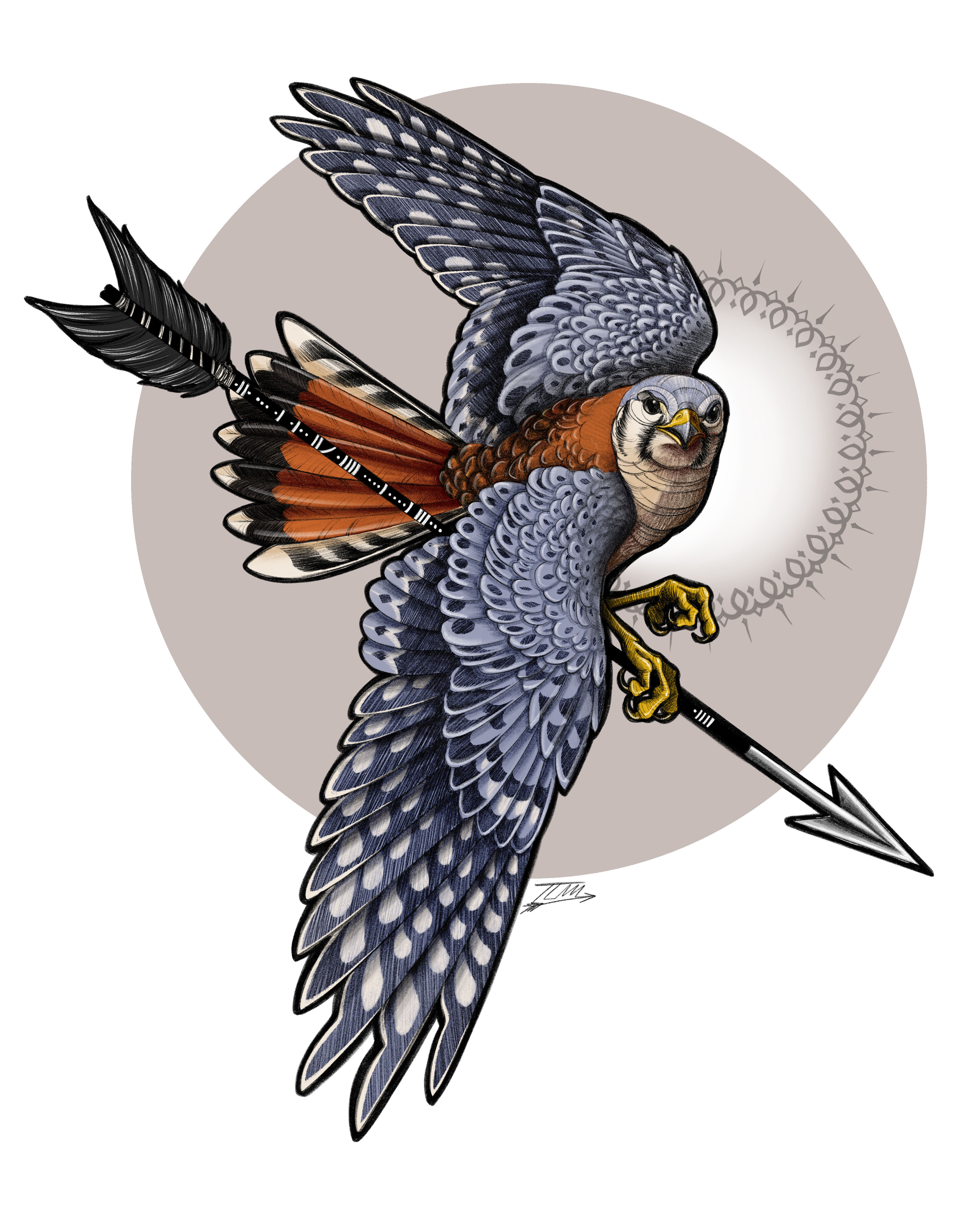 Example of Detailed Custom Illustration Or Painting