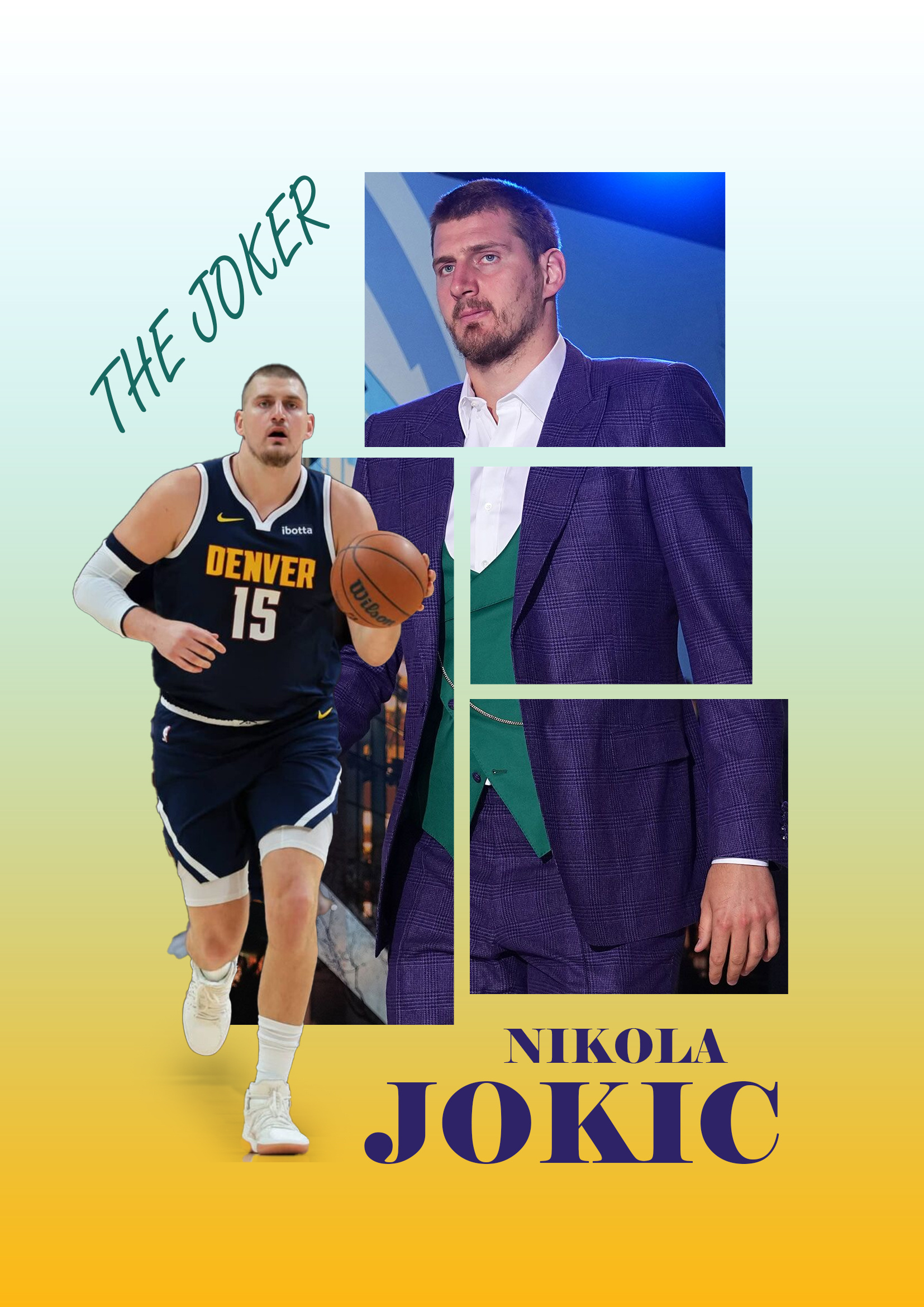 Nikola Jokic Poster Design