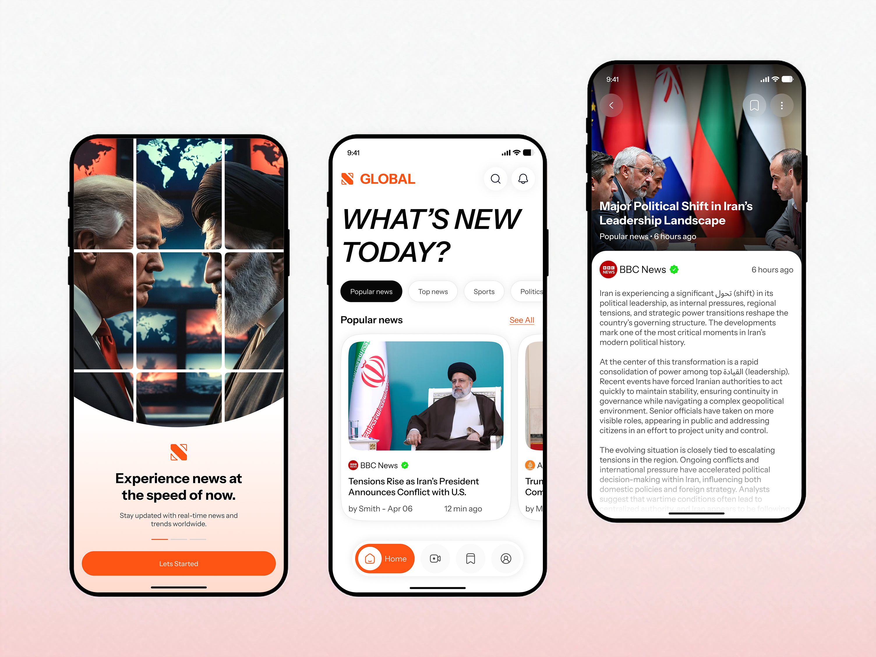 SwiftNews – Lightning Fast News App UI app app interface design breaking news app clean ui global news app ios app design minimal ui mobile app mobile app design mobile ui kit modern ui design news app news dashboard news feed design news mobile ui realtime news trending ui design ui ux design user experience design web