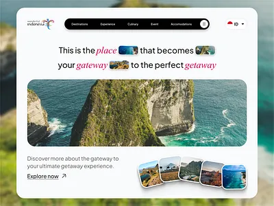 Wonderful Indonesia Landing Page