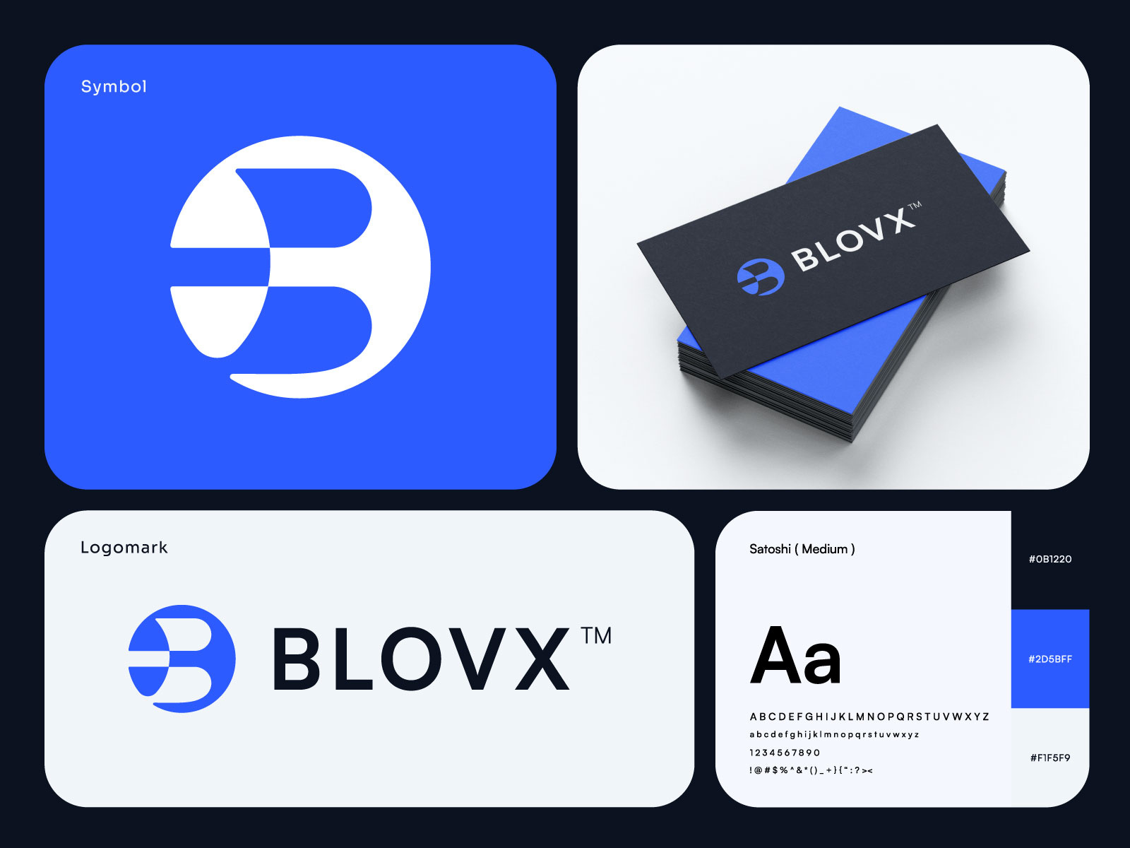 BLOVX Fintech AI SaaS Minimal B Letter Logo Design ai app icon b logo design b monogram brandidentity branding digital banking fintech fintech logo fintech startup geometric logo logo logodesign logomark logotype modern logo saas startup branding symbol tech branding