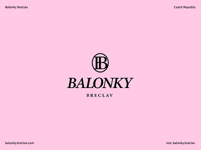 Balónky Břeclav. Balloons Studio. Logo & Brand Identity. concept beauty brand design branding branding identity elegant graphic design horrica identity letter logo letter monogram logo logo design logotype logotype design micnimalistic minimalistic logo monogram stydio visual identity wordmark logo