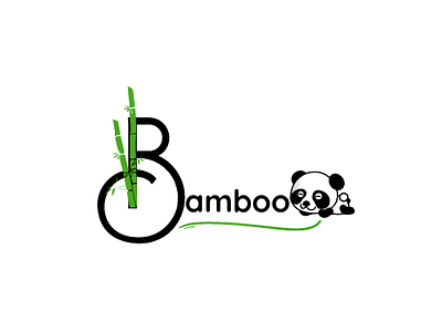 Panda graphic design logo