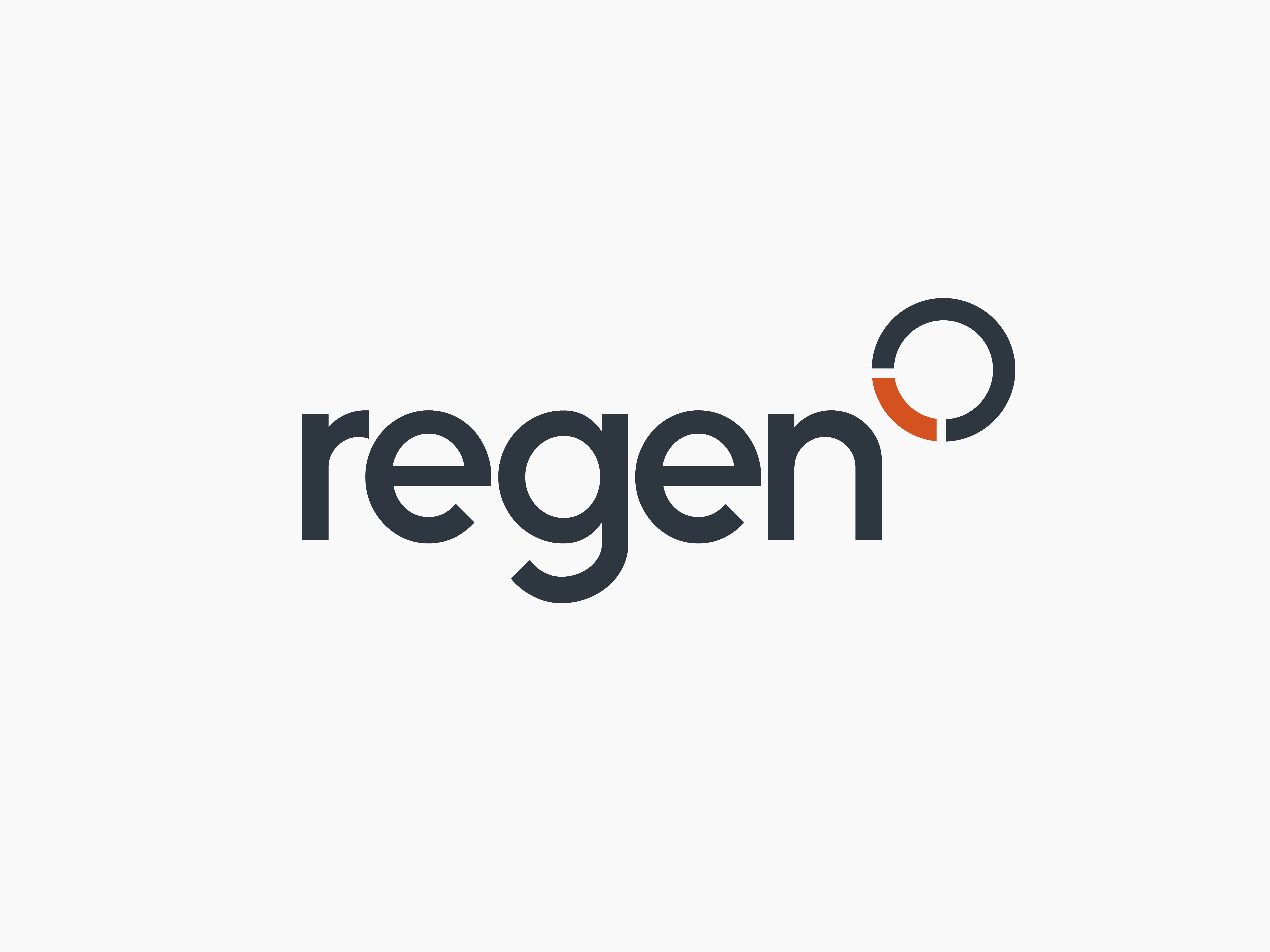 regen Logo Design b2b brand identity branding energy logo design logomark logotype power typography