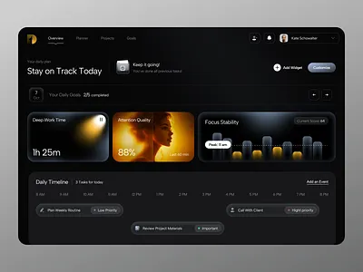 Product for a Productivity Product ✦ Daylier design interface product service startup ui ux web website