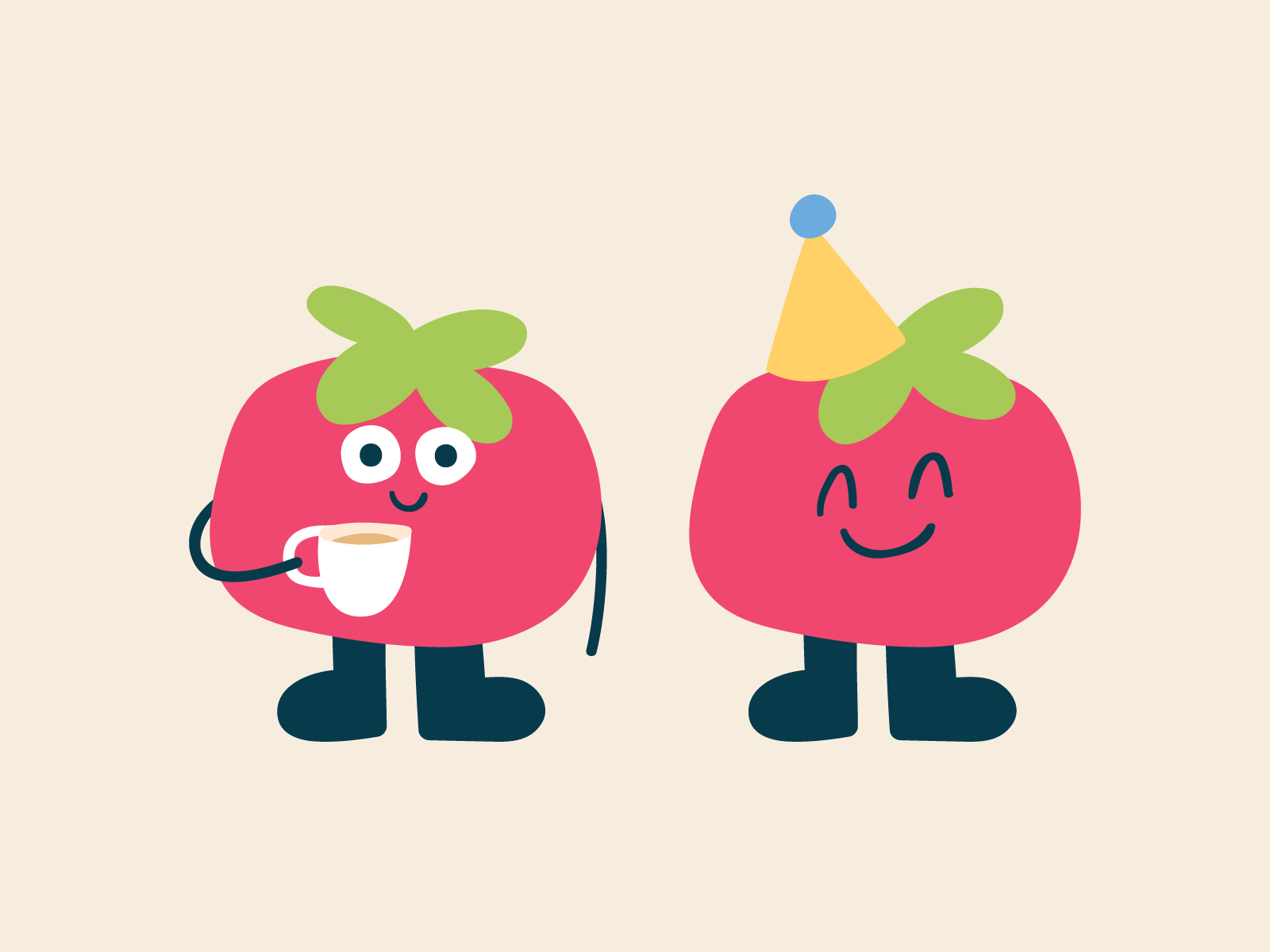 Cute tomatoes