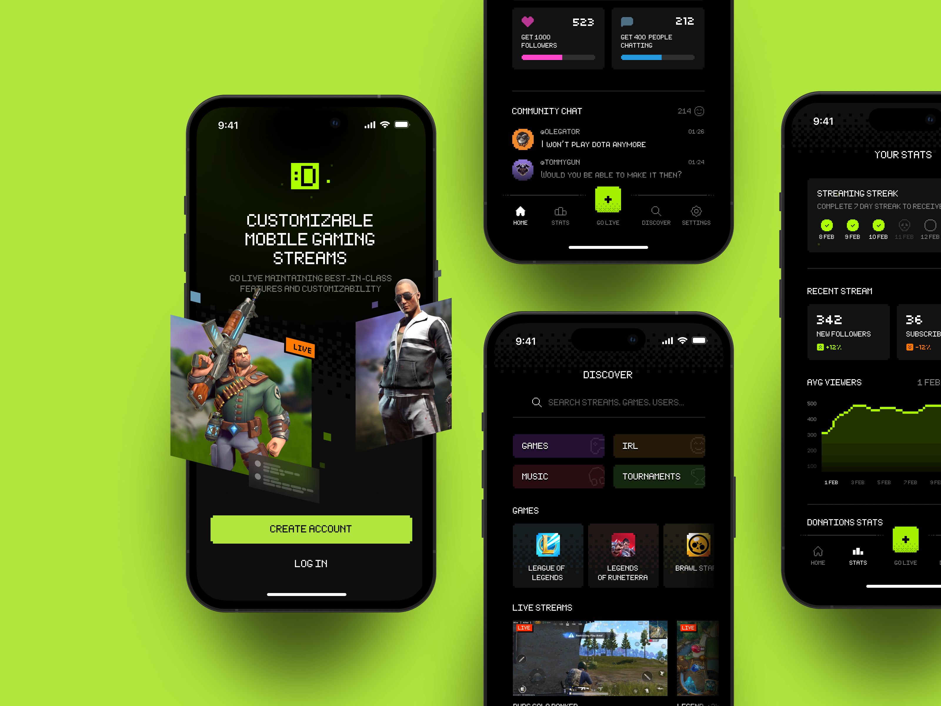 Example of Mobile Streaming App